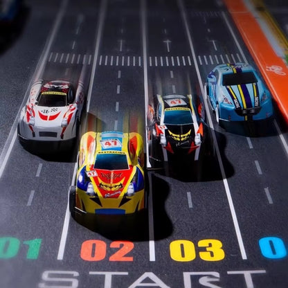 SET DE 48 CARRITOS METÁLICOS EN CONTENEDOR EXHIBIDOR