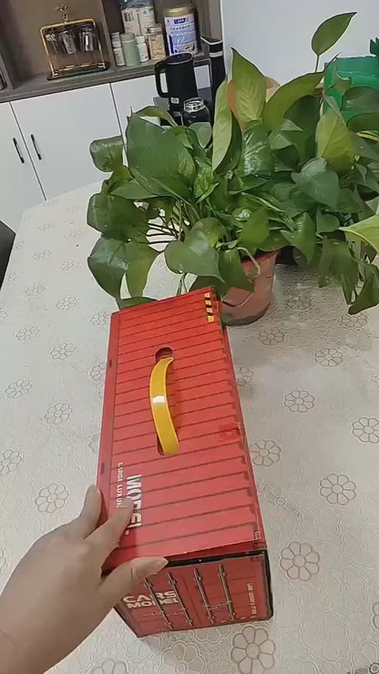 SET DE 48 CARRITOS METÁLICOS EN CONTENEDOR EXHIBIDOR